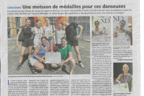 une-moisson-de-medailles